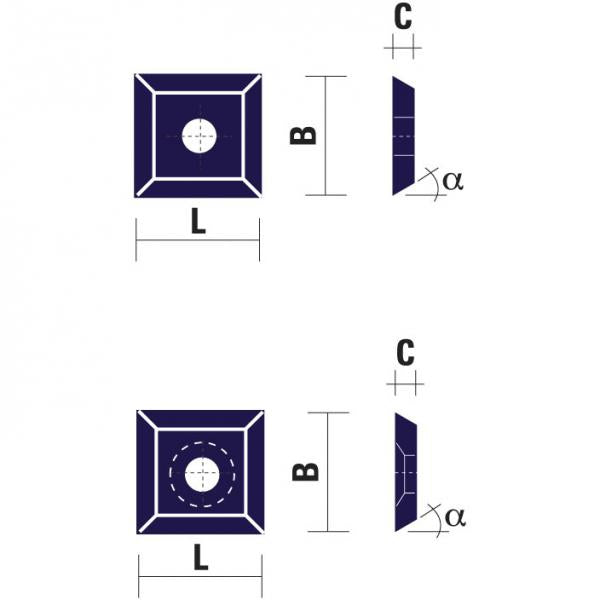 KLEIN COLTELLINI REVERSIBILI HW KleinDIA® Z055 - Z155 - Z255 - Z455 Klein