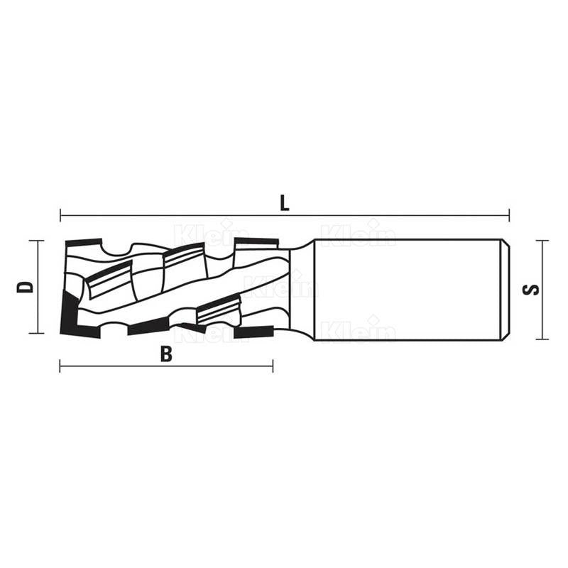 KLEIN FRESE PKD DOPPIA PLACCHETTA X508 - X509 Klein