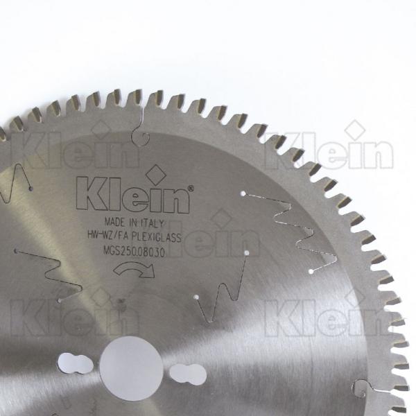 KLEIN LAME CIRCOLARI HW PER “PLEXIGLASS” MGS Klein