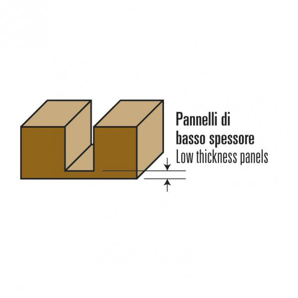 KLEIN PUNTE COMPONIBILI PER FORI CIECHI HW INTEGRALE Z=2+2 L119 Klein