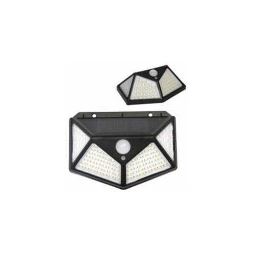 SENSORE LAMPADA AD ENERGIA SOLARE DA PARETE CON LUCI LED BEAST Beast