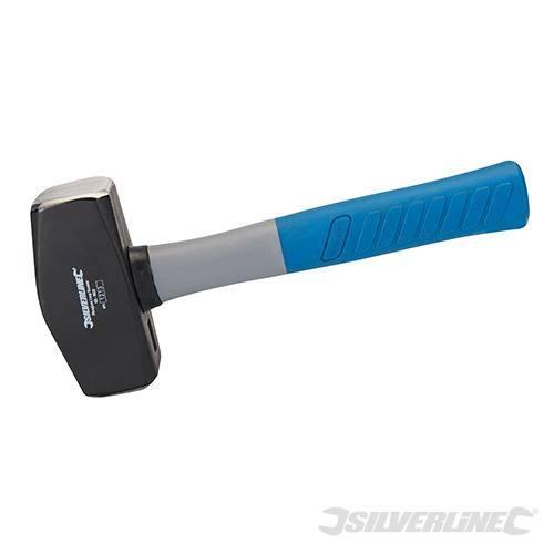 Martello da carpentiere Silverline testa perno in acciaio copertura in gomma 1,8kg Offerta Silverline