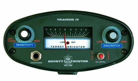Metal detector Bounty Hunter Tracker IV ricerca Oro Metalli Monete Ferro Bounty hunter