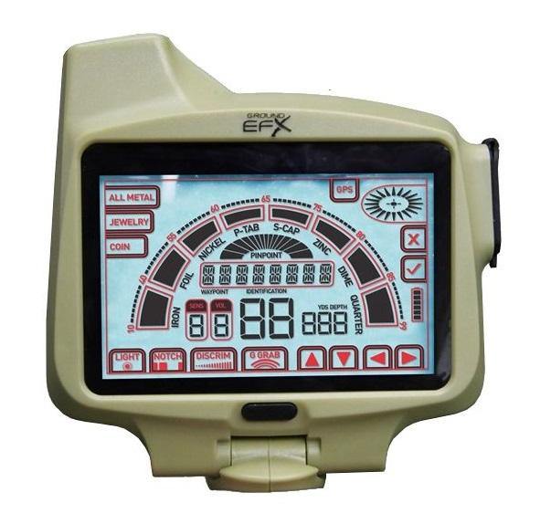Metal Detector Ground EFX MX300 GPS 13" DD ricerca Metalli Monete Ferro Ground EFX