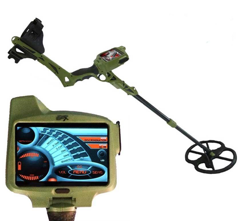 Metal Detector Ground EFX MX400 GPS 13" DD ricerca Oro Metalli Monete Ground EFX