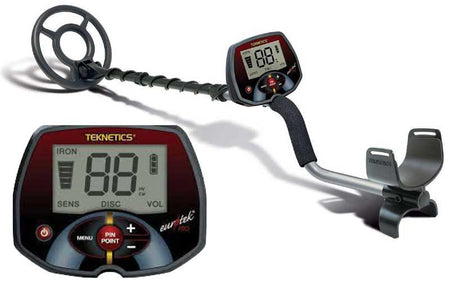 Metal detector Teknetics Eurotek Pro 8" ricerca Oro Monete Metalli Argento Teknetics
