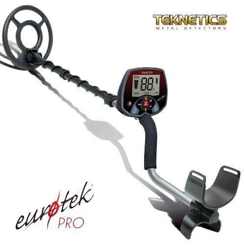 Metal detector Teknetics Eurotek Pro 8" ricerca Oro Monete Metalli Argento Teknetics