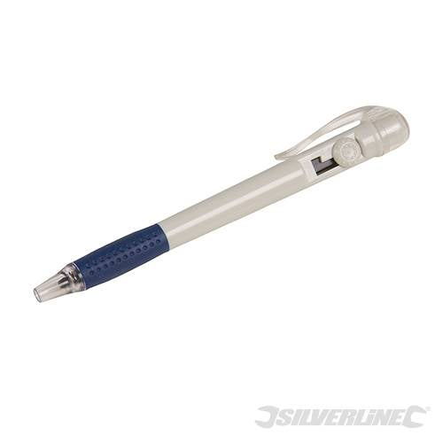 Penna taglierino Silverline di precisione con lama in acciaio corpo ABS taglio rifilatura Silverline
