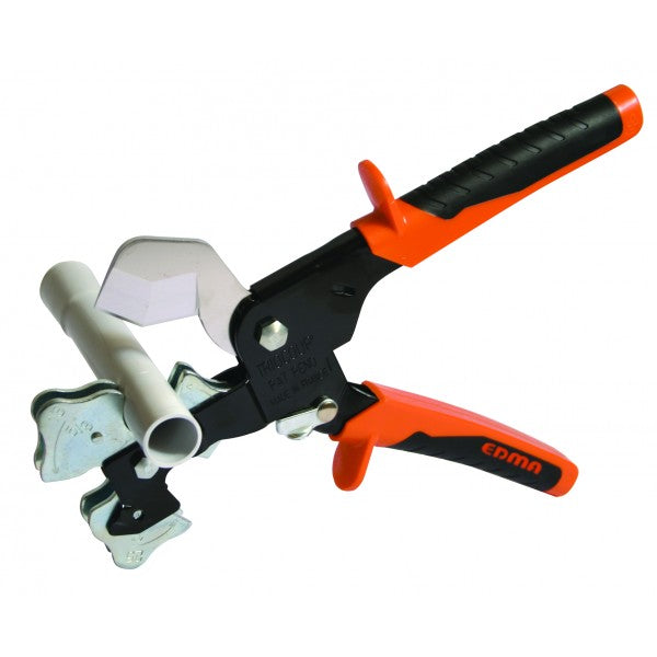 Pinza forbice EDMA taglia tubi PVC 3 misure diametro 16-20-25 mm Professionale Edma