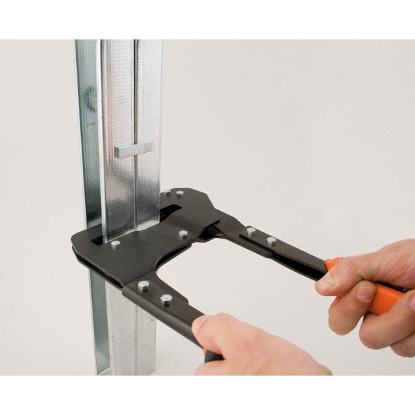 Pinza foro punzonatrice 1mm EDMA per alluminio profili cartongesso professionale Edma