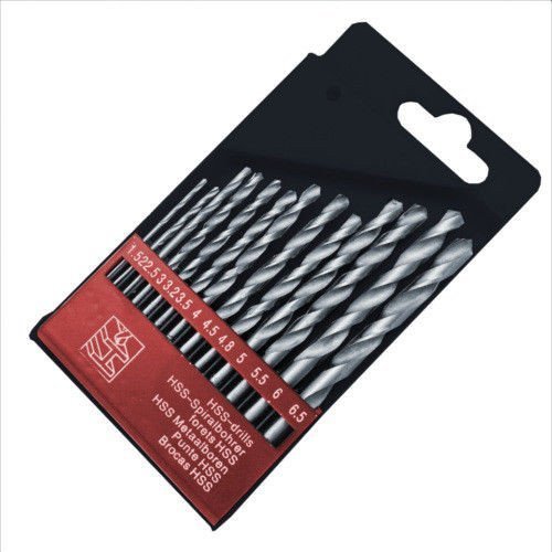 SET DI PUNTE DA TRAPANO PER METALLO 1.5-6.5 mm HSS 13 pz BIANCHE BEAST Beast