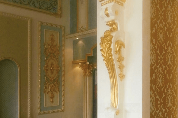 Doratura per Interni Vernice per Cornici Stucchi Restauro di Mobili Antichi - Eternal Parquet