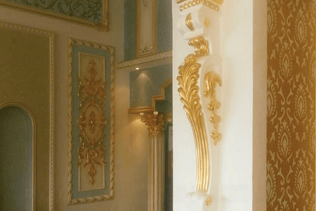 Doratura per Interni Vernice per Cornici Stucchi Restauro di Mobili Antichi - Eternal Parquet