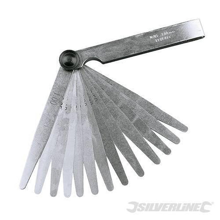 Silverline spessimetro in acciaio set 13 lame misura da 0.05 - 1-0 mm Prezzo Silverline