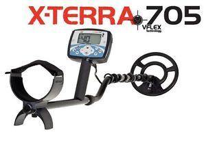 Metal detector x-terra 705 + accessori per ricerca oro metalli monete Gold detector Minelab  x terra 705 minelab